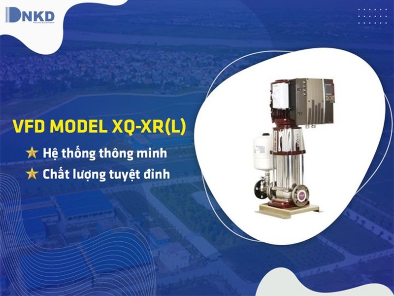Máy bơm trục đứng đa tầng cánh XQ – XR (L): Máy bơm thông minh thời đại mới