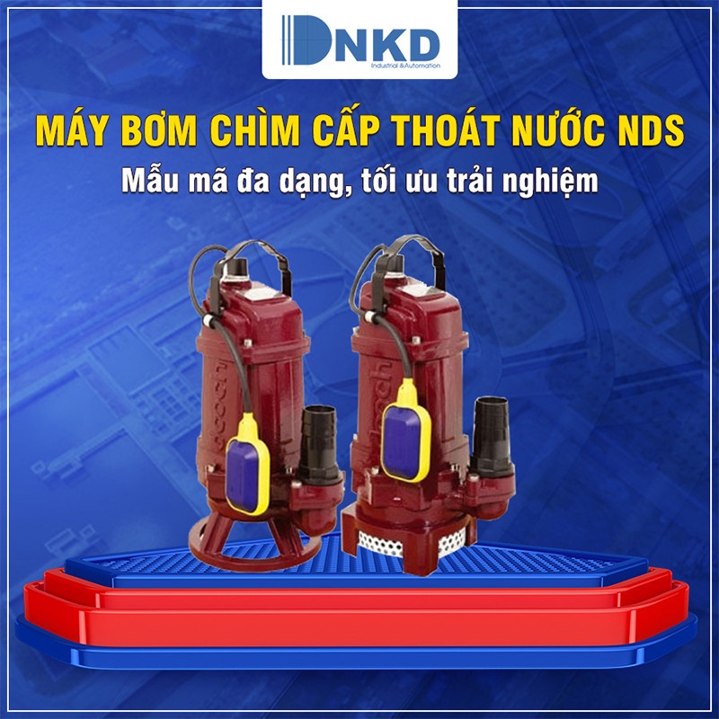 Máy bơm chìm cấp thoát nước được vận hành như thế nào?