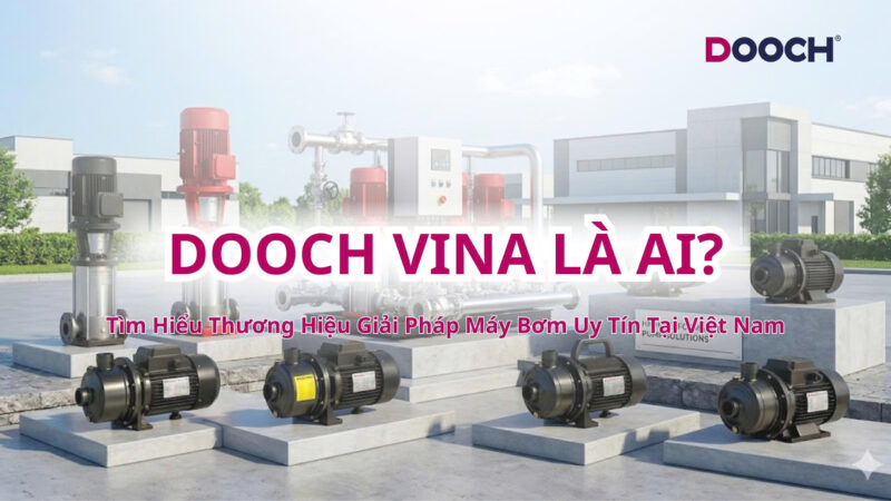 Hệ sinh thái giải pháp máy bơm toàn diện chính hãng của thương hiệu Dooch Vina tại Việt Nam.